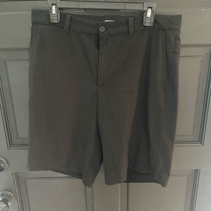 Nike Men's Black Flat Front Shorts